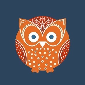 Observant Orange Owls (m)