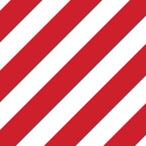 Red Diagonal Stripes