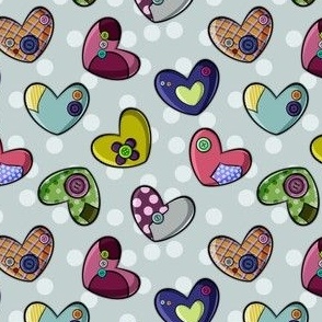 Stitched Hearts