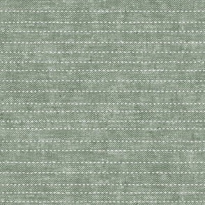 (small scale) stitched stripes - sage - striped home decor - LAD21