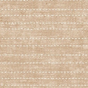 stitched stripes - sand - striped home decor - LAD21