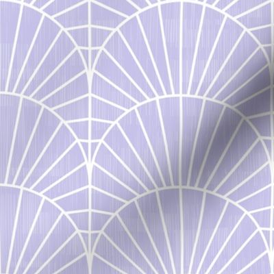 Art Deco Lavender Fields M+M Dusk37 by Friztin
