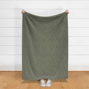 Line Art Dots | olive | Small