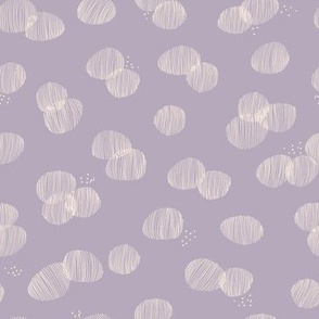 Line Art Dots | lavender | Small
