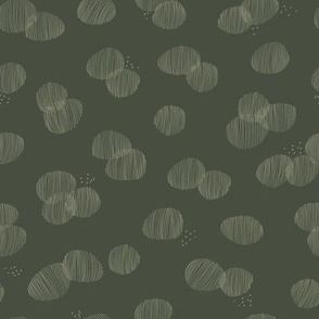 Line Art Dots | olive 2 | Small