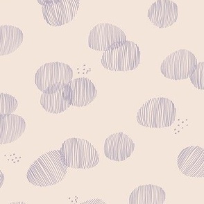 Line Art Dots | lavender | 04 | 12inch