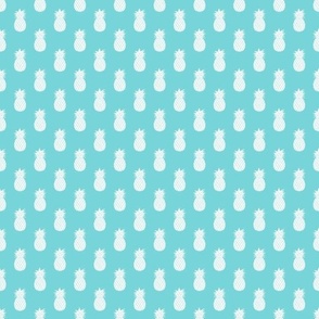 Pineapple Patch blue background