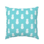 Pineapple Patch blue background