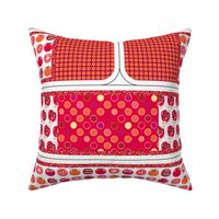 Play kitchen accessories - tomato polka