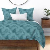 Faux Sheeny Teal - linen texture 