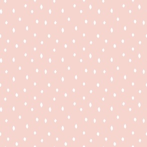 little Creatures co - freehand spots coordinate - soft pink