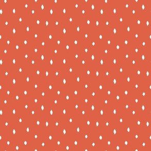 little Creatures co - freehand spots coordinate - love red