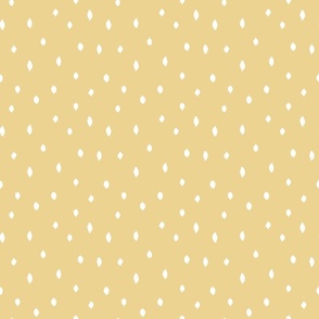 little Creatures co - freehand spots coordinate - sunshine yellow