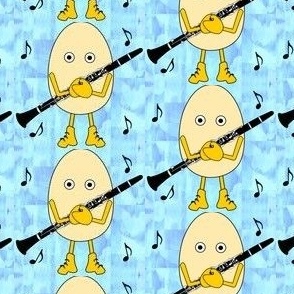 Clarinet Egghead Blue