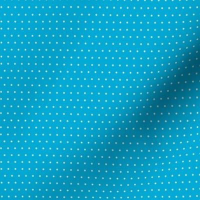 Bright Blue Polkadots