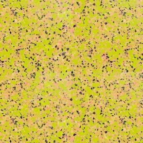 Spring collection Terrazzo Chartreuse and Sand