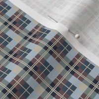 Plaid-SkyBlue, Putty, Teal, Aubergine, Navy-XS