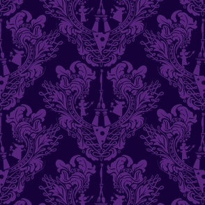 Rat Wallpaper - purple 