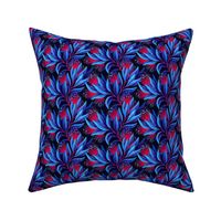 Pohutukawa - Blue / Red - SMALL