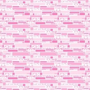 Mini Prints: Playfully Pink - Bricks