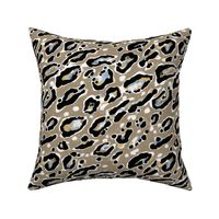 Ocelot Animal Print Mushroom - Medium Scale