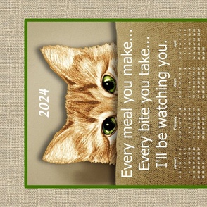 CAT CALENDAR 2024