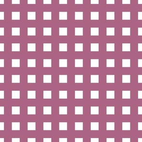 1" checker red violet