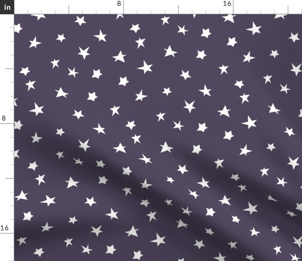 stars winter lavender