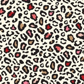 Animal print, leopard print, color