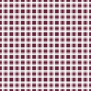 Wine Burgundy Gradient Plaid