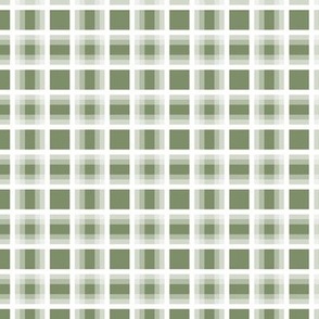 Sage Green Gradient Plaid