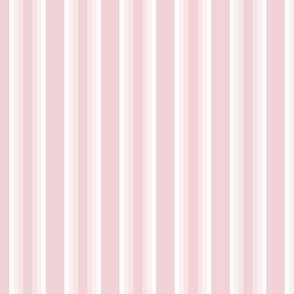 Cotton Candy and White Gradient Stripes