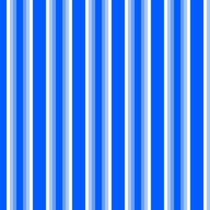 Cobalt Blue Gradient Stripes