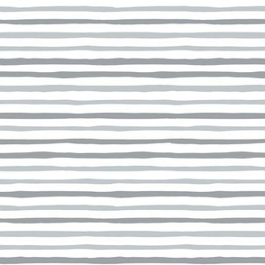 little Creatures co - coordinate freehand stripe - greys