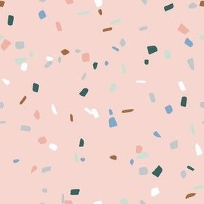 little Creatures co - terrazzo - pastel soft pink