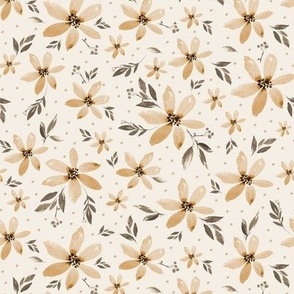 Country, flowers, neutral, floral