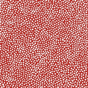 christmas dots red