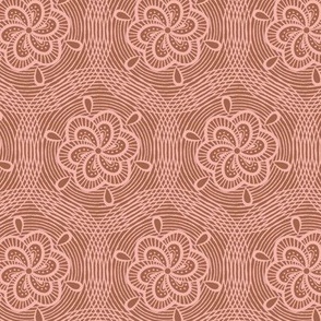 Rippleflower - Carnation on Jatoba  - Wriggle and Wiggle