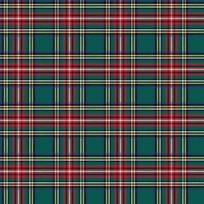 SM royal stewart green tartan style 1 - 2" repeat perfect for christmas