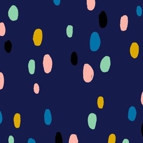 Applause* (Maxi Jackie Blue) || hand-drawn bright pastel spots