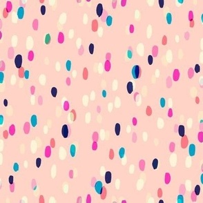 Applause (Double-Process Coral) || hand-drawn spots