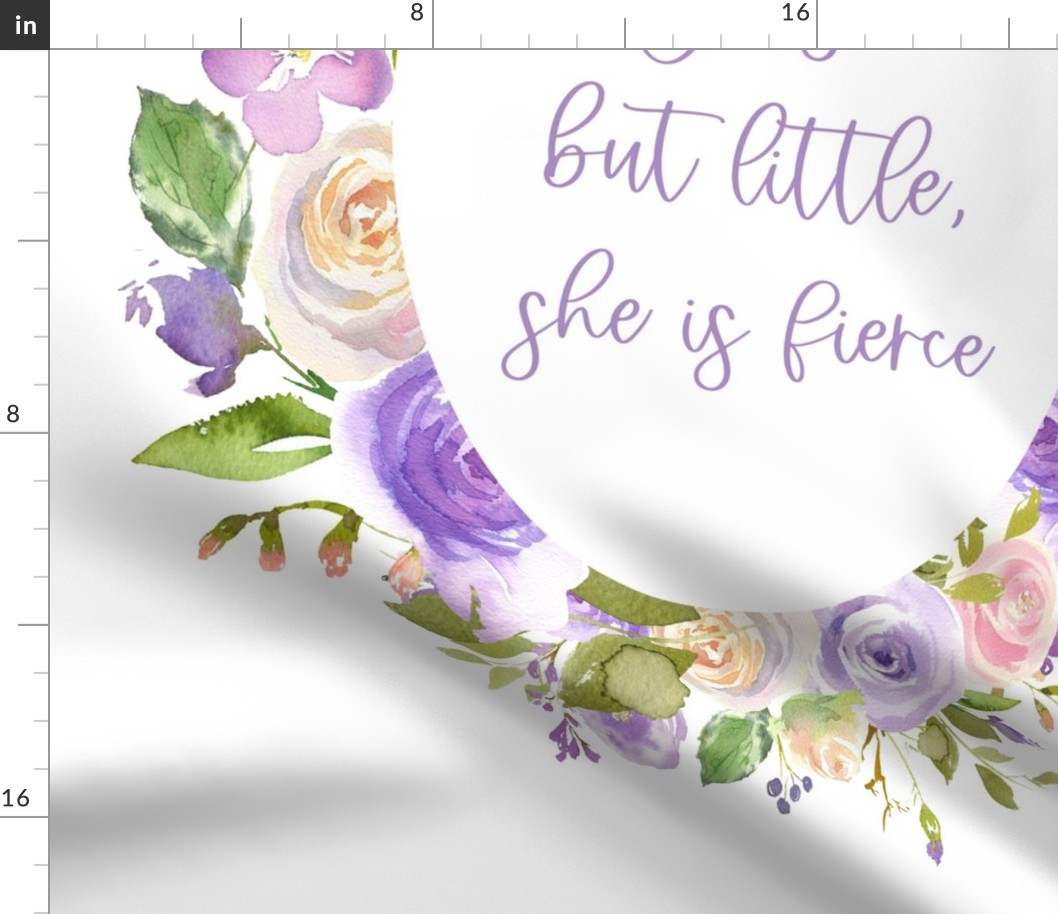 27x36 lilac floral