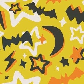 Yellow Bats & Stars