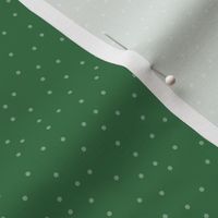 Dots - Xmas Green  (larger)