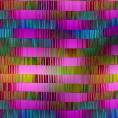 MOSAIC GRADIENT RAINBOW GRID LADDER STRIPES HAPPY PINK SUMMER PSMGE