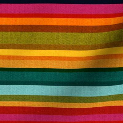 Mid Century Kaleidoscope Stripes - medium