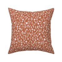 Fiona Floral Terracotta