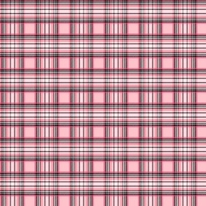 XSM pink tartan style 1 - 1.35" repeat