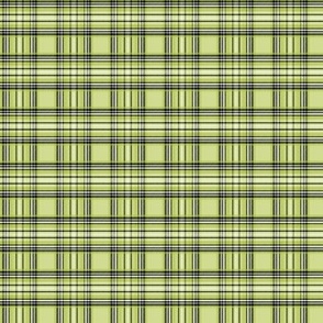 XSM lime green tartan style 1 - 1.35" repeat