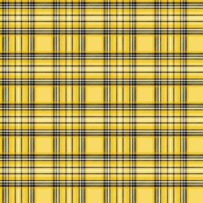 SM mustard yellow tartan style 1 - 2" repeat